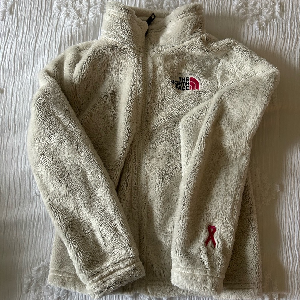 The North Face White Fleece Jacket
